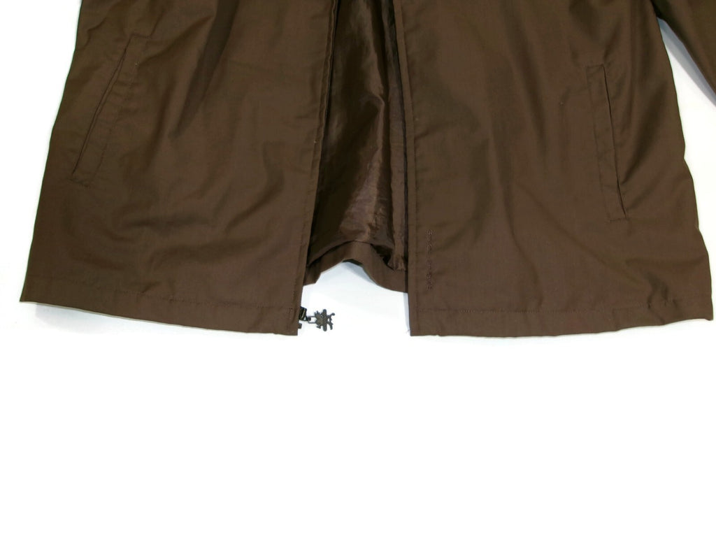 Stacy Adams Mens Brown Casual Jacket Lined Zipped Front Inside Pocket Size 2XL