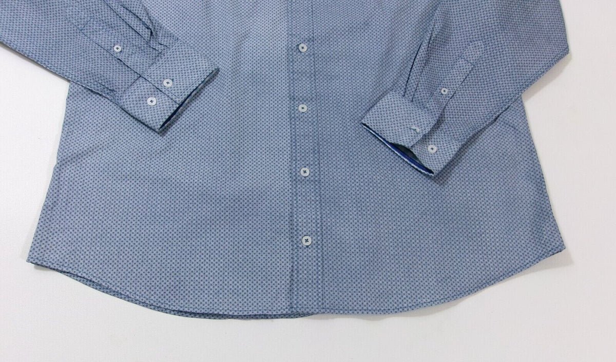 Mens Nick Graham Everywhere Shirt Size 2XL Long Sleeve Flip Cuff Modern FIT