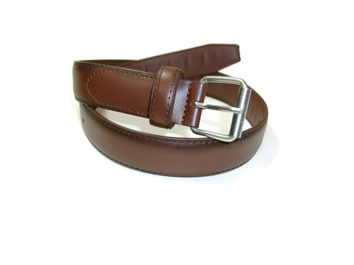Vangelo Boys Kids Childrens Dark Brown Belt Size 25 L / XL