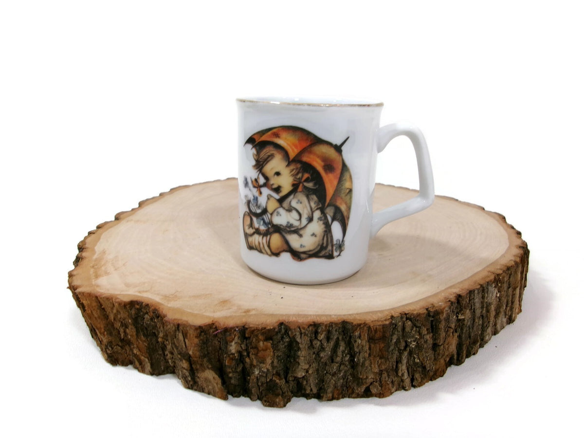 Vintage Collectible MJ. Hummel Umbrella Girl Coffee Tea Mug Cup MD in Germany