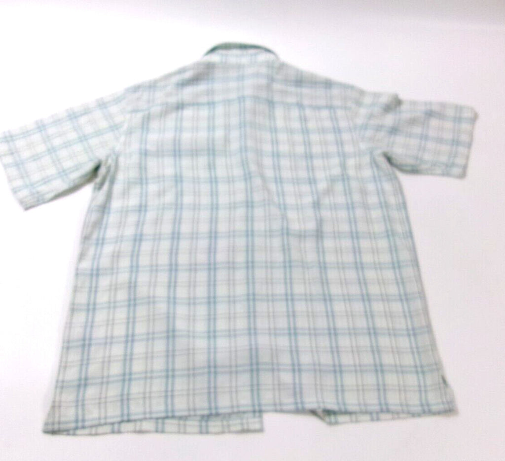 COLUMBIA Mens Sports Casual Shirt Size XL Short Sleeves Hidden Zip Front Pocket
