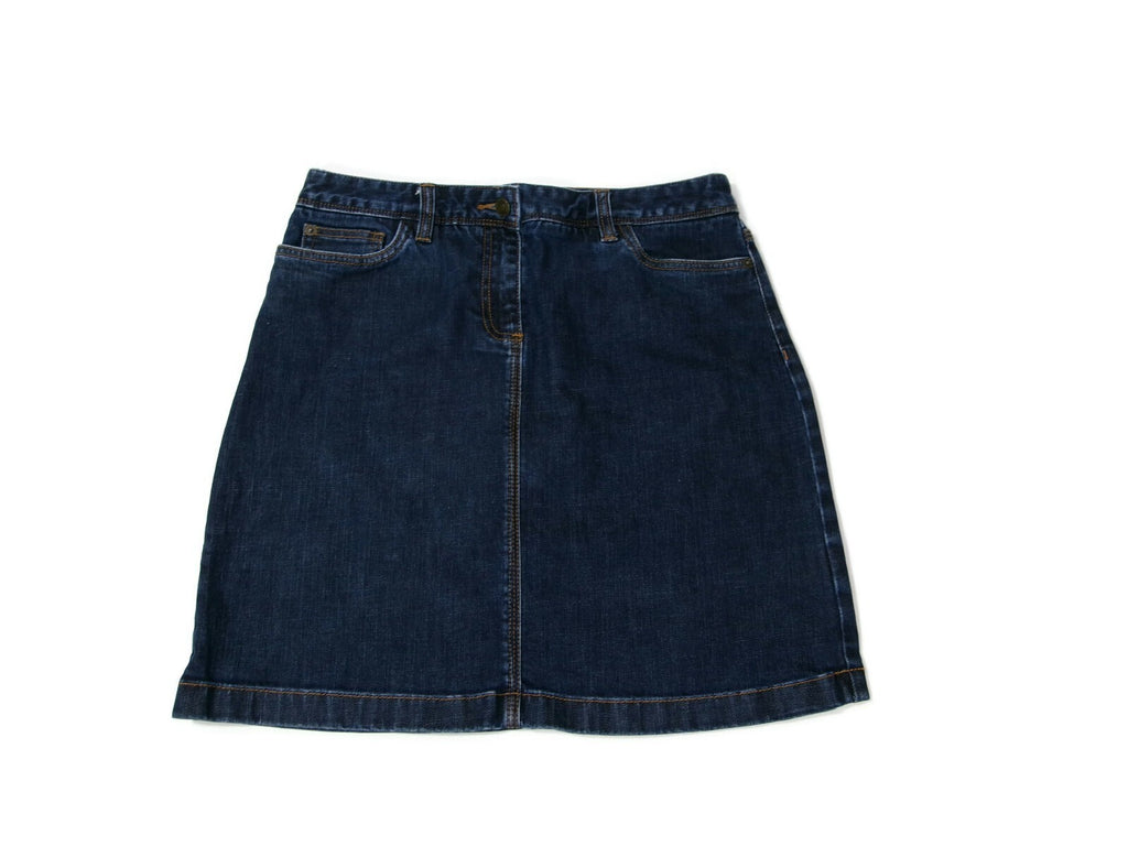 Womens cute Boden Demim Blue Jean Skirt US Size 8 R / UK SZ 12 R A-Line  Nice 1
