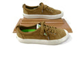 Cariuma Oca Womens Low Camel Tan Suede Sneakers Shoes Size 8 Stylish Comfort
