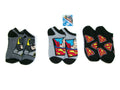 Little Boys Girls 3 Three Pair  Justice League No-Show Socks  Comics
