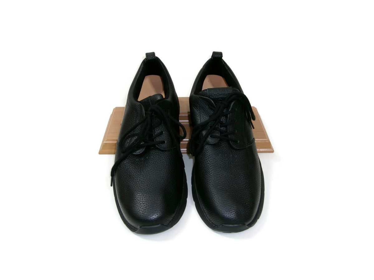 Dr. Comfort Roger  Mens  Orthopedic Black Leather Shoes Midnight Size 14 M