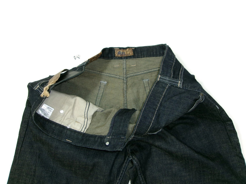Mens BLUE Pronto Uomo Dark Blue Denim Jeans Pants Size 42 X 36 NWT Old Stock $69