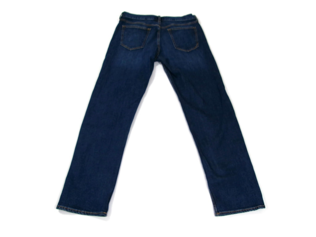 Banana Republic Mens  Straight Fit Jeans Pants Size 33 x 32 Distressed Denim