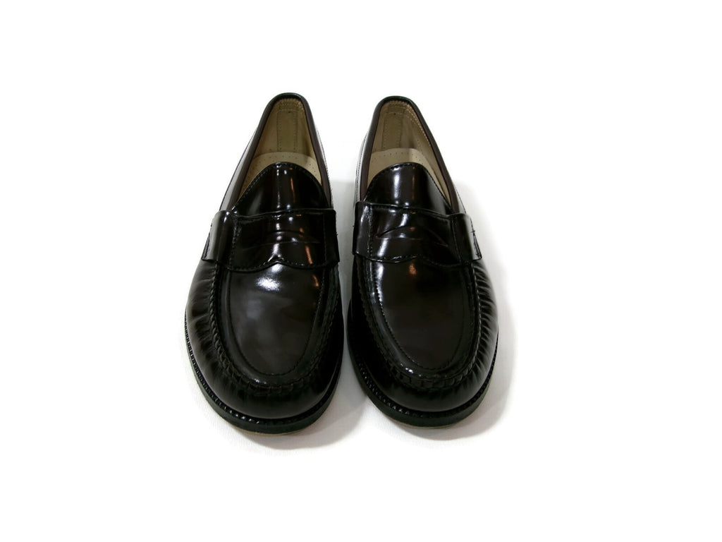 SAS Mens Classic Leather Penny Loafers Shoes Size 7 M Brownish Cordovan  Slip On