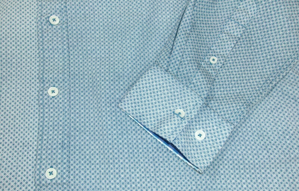 Mens Nick Graham Everywhere Shirt Size 2XL Long Sleeve Flip Cuff Modern FIT
