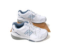 Mens Size 8 Womens Size 9.5 D NEW BALANCE 608 Athletic Sneakers Shoes Blue/White