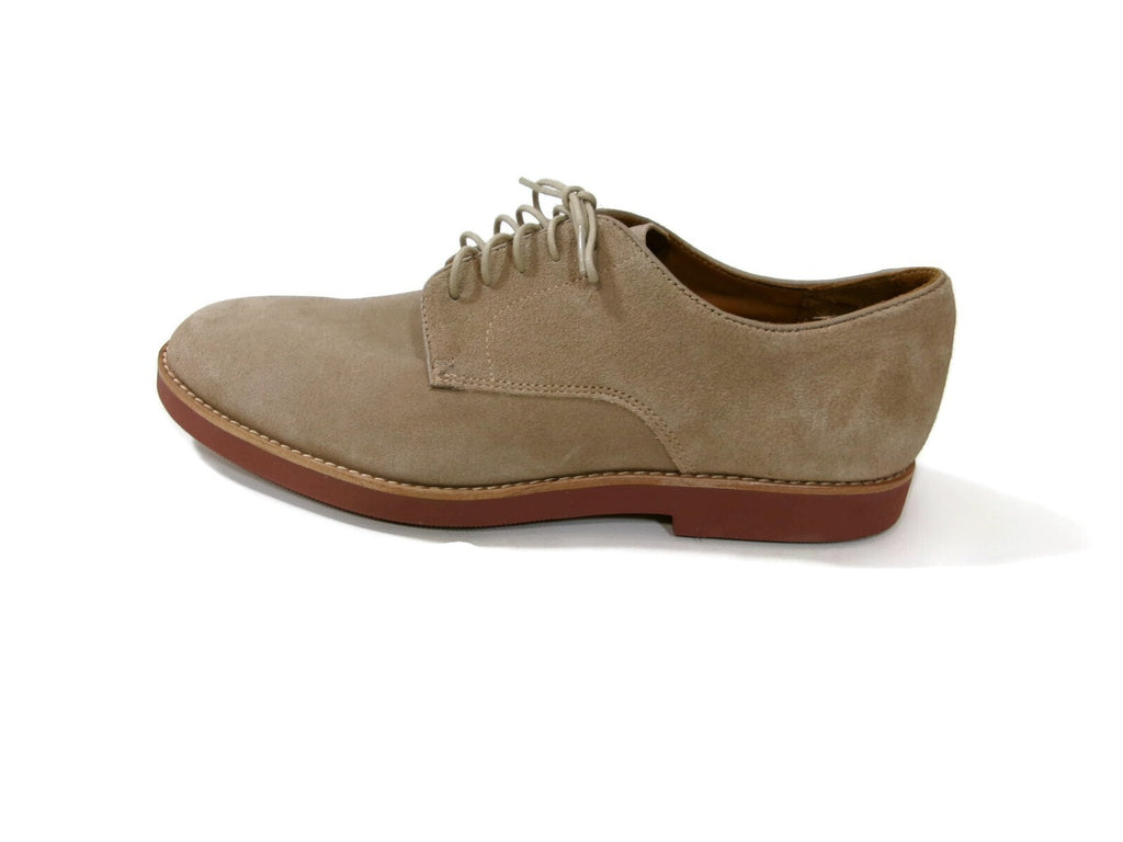 J. Crew Mens Amputee ONE SINGLE LEFT SHOE ONLY Taupe Beige Suede Oxford Size 11