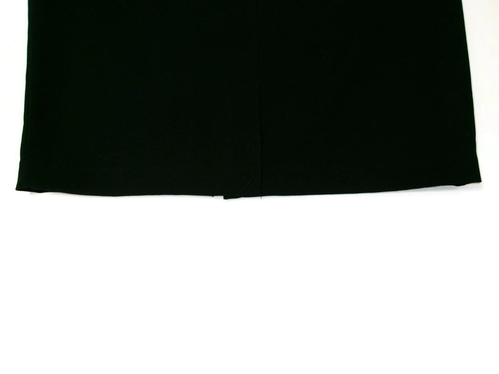 Womens 212 Collection Career Black Lined Business Skirt Size 14 P 14 Petite 14P