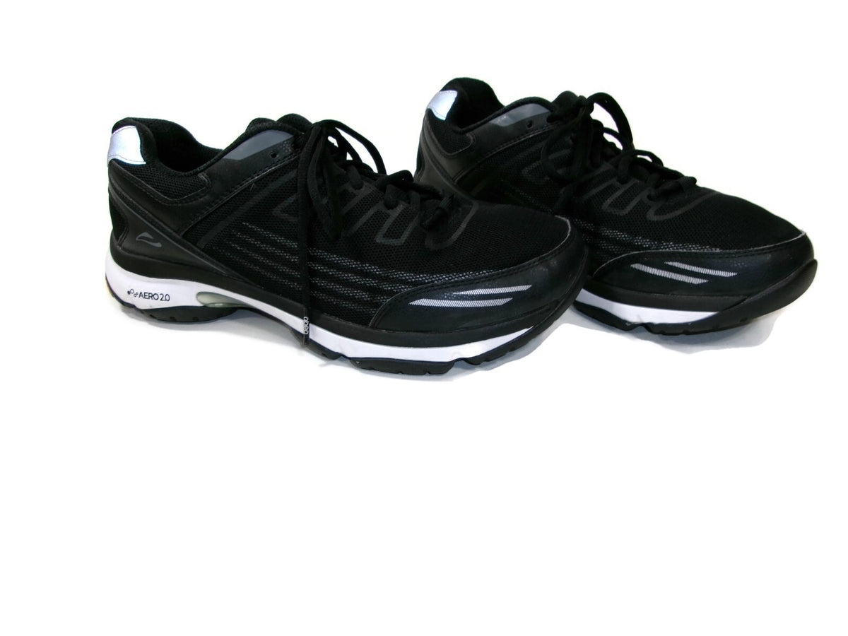 Abeo Pro System Mens Black Orthotic Sneakers Walking Shoes Size 10 W Wide