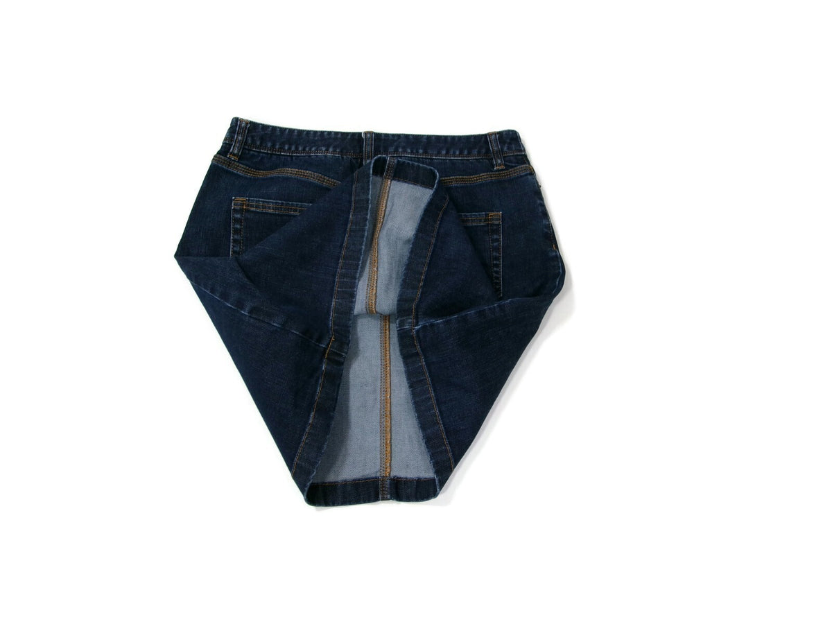 Womens cute Boden Demim Blue Jean Skirt US Size 8 R / UK SZ 12 R A-Line  Nice 1