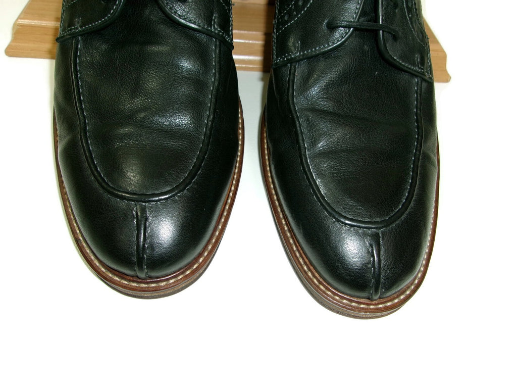 Johnston & Murphy Mens Flex Sheep Skin Leather Soles Black  Shoes Size 13 D