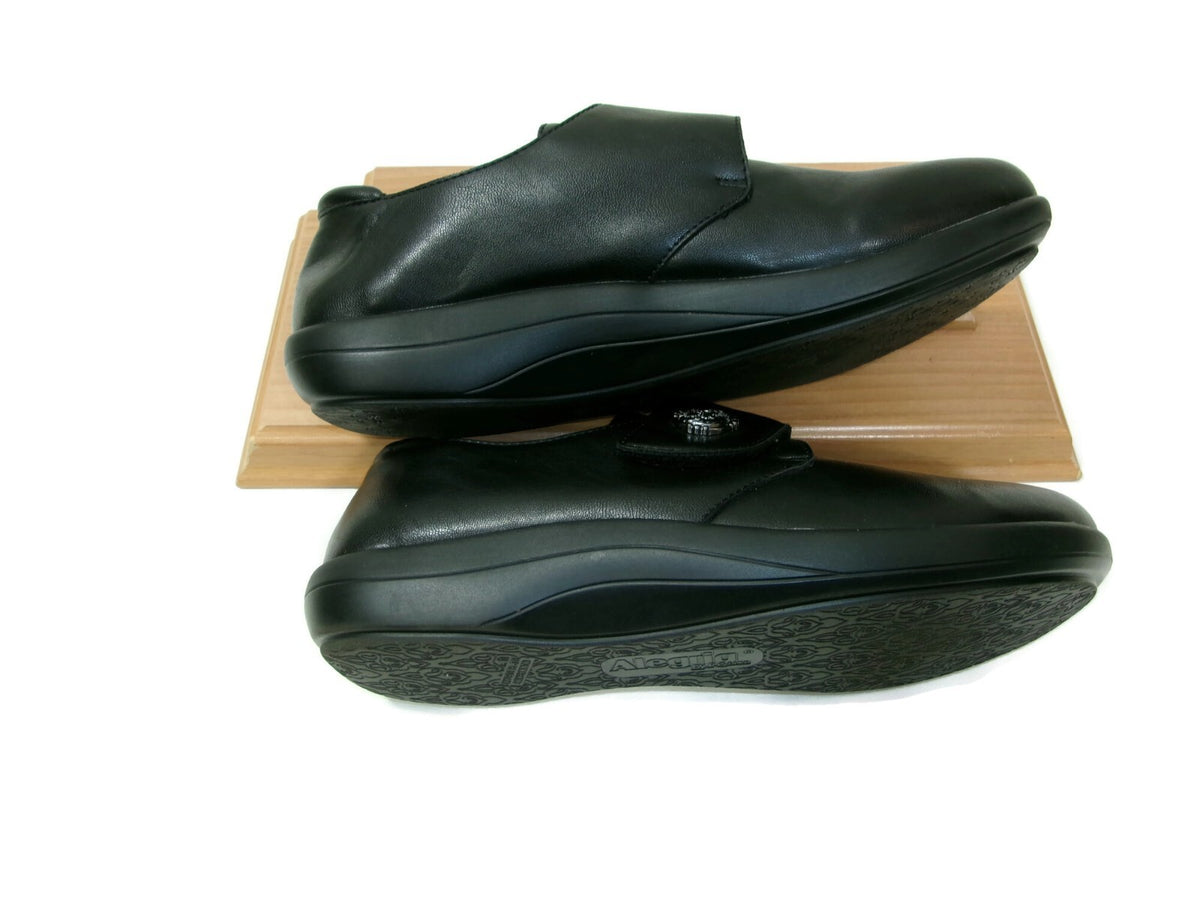 Alegria Black Spring Monk Strap Slip On Clogs Shoes Size US 9 /9.5  EU 40