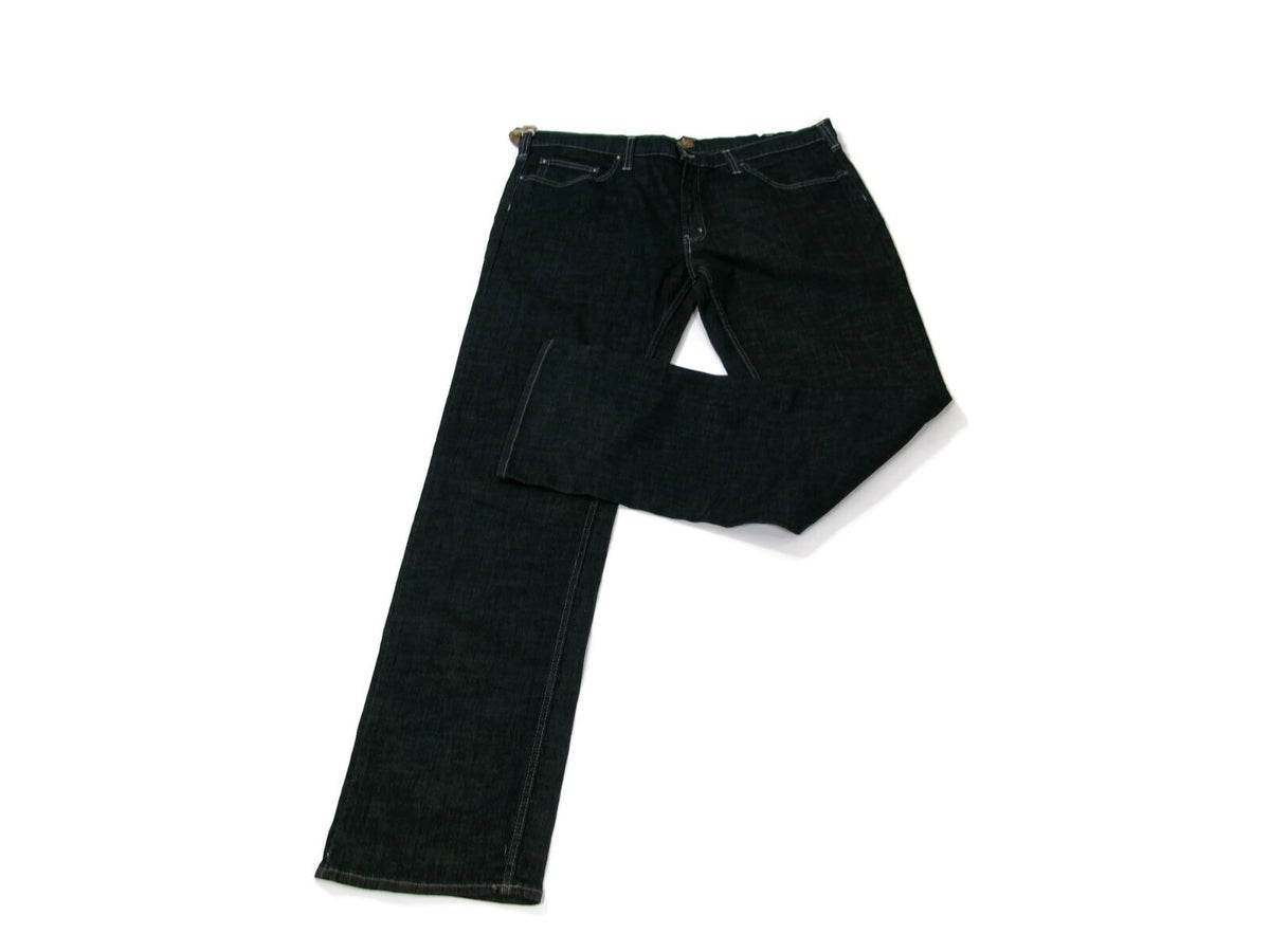 Mens BLUE Pronto Uomo Dark Blue Denim Jeans Pants Size 42 X 36 NWT Old Stock $69