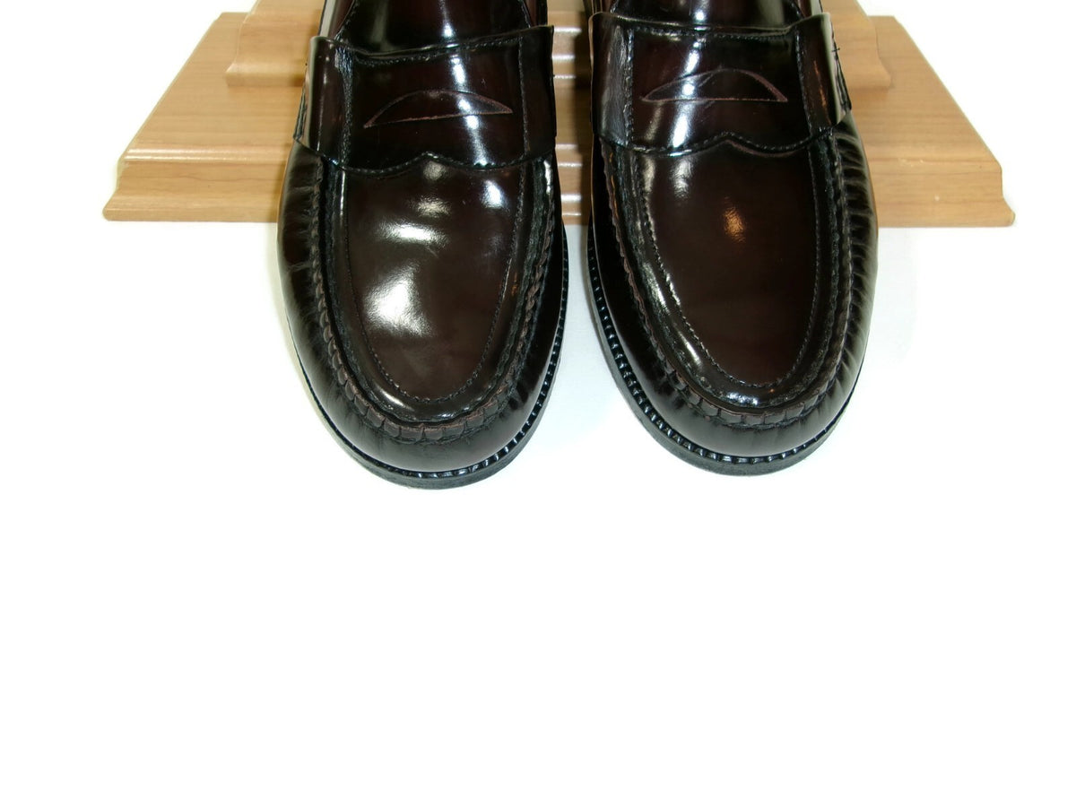 SAS Mens Classic Leather Penny Loafers Shoes Size 7 M Brownish Cordovan  Slip On