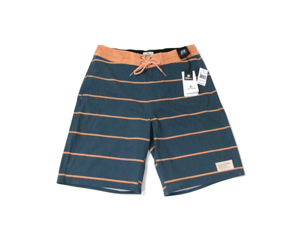 RIP CURL Mens LAYDAYS Lifestyle Board Shorts Orange Muted Green Size 29 NWT $59