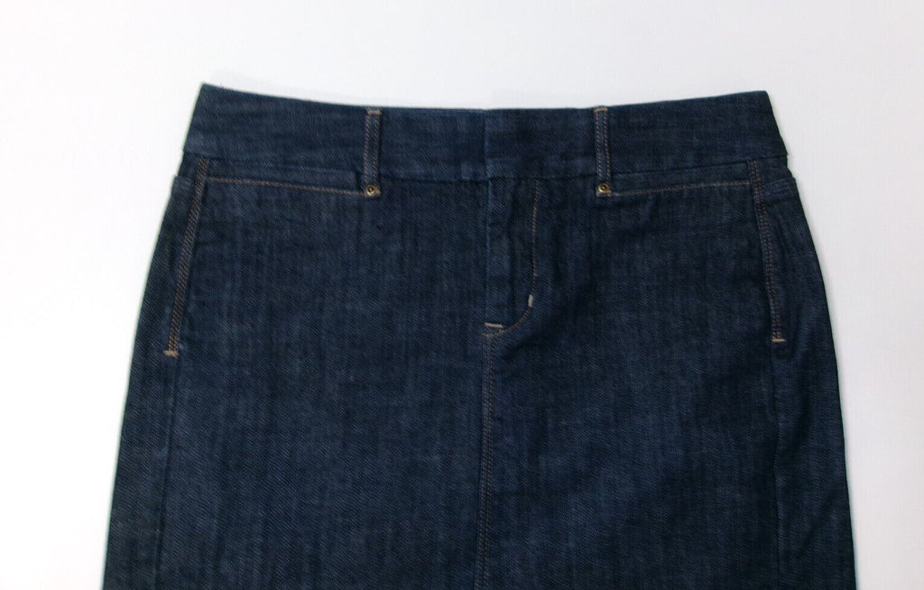 Womens RETRO Vintage GAP JEANS Denim Dark Indigo Jeans Skirt Size 6