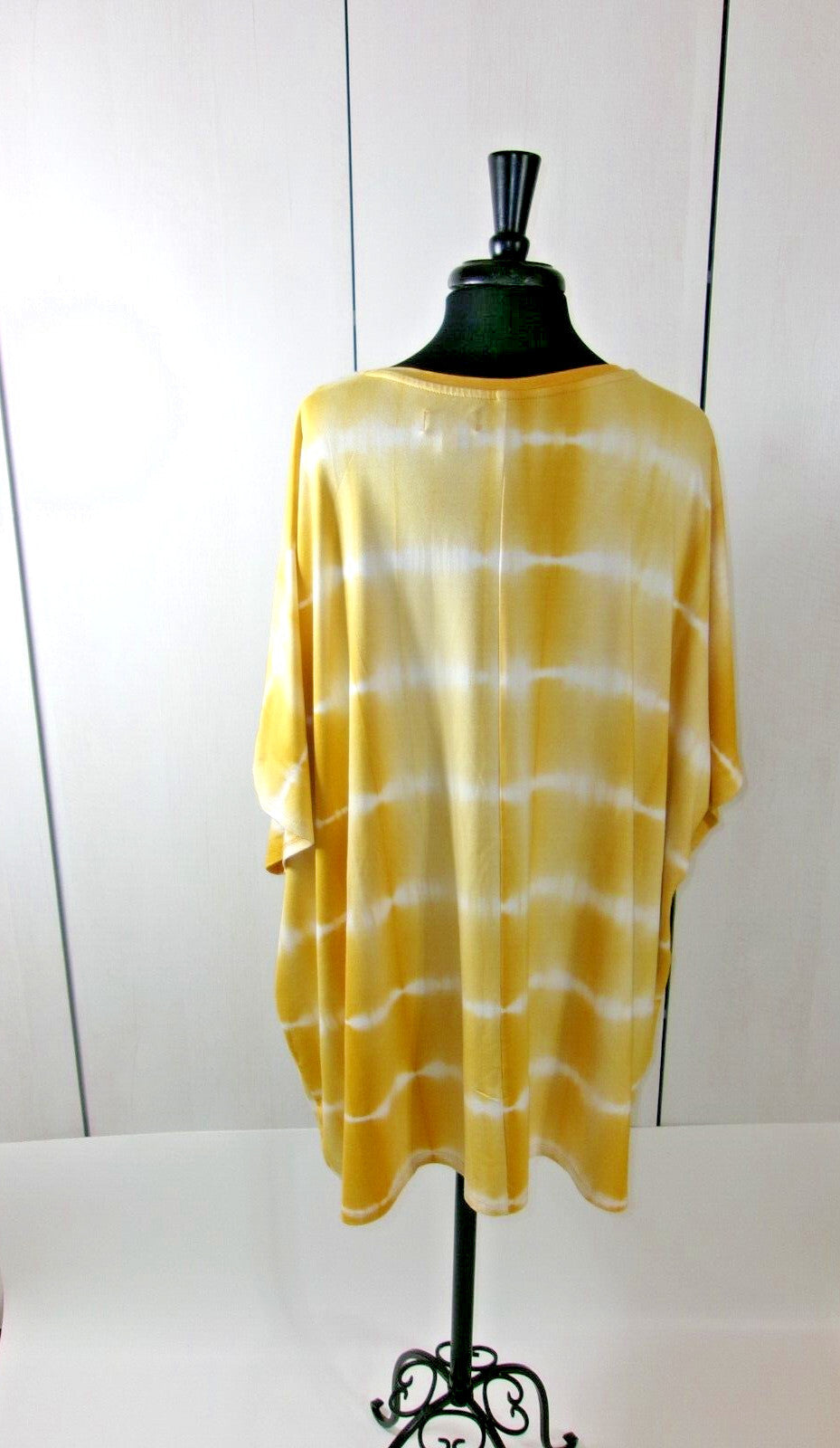 Wonderly Yellow GOLD V neck Comfy Cute Tee Top Womens Plus Size 4X