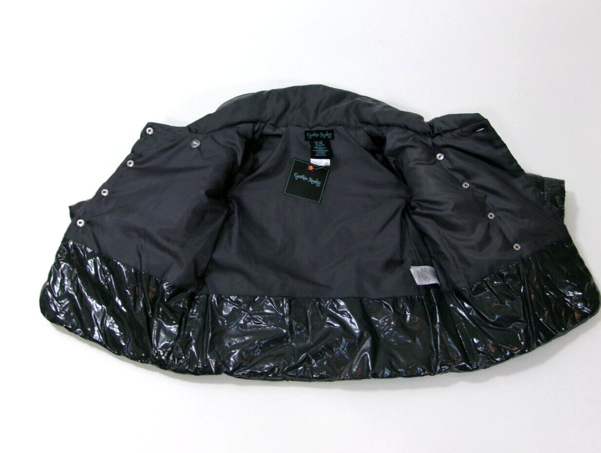 CYNTHIA ROWLEY Toddler Girls Gray Winter PUFFER Jacket Size 12M 12 Months NWT