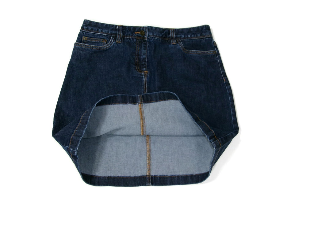 Womens cute Boden Demim Blue Jean Skirt US Size 8 R / UK SZ 12 R A-Line  Nice 1