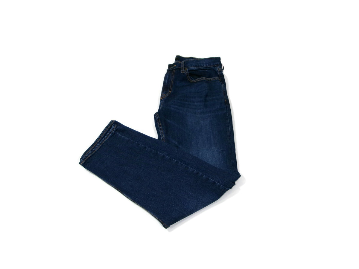 Banana Republic Mens  Straight Fit Jeans Pants Size 33 x 32 Distressed Denim