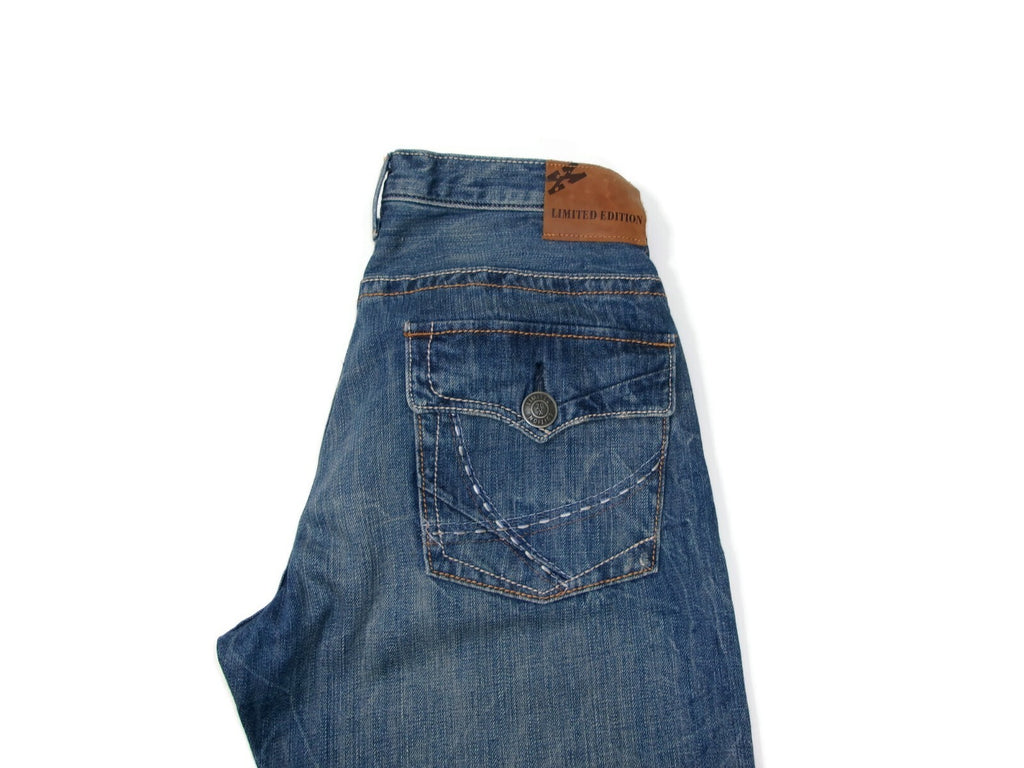 Limited Edition Twenty Xtreme 20X Mens Distressed Jeans Pants Relaxed  32 X 34