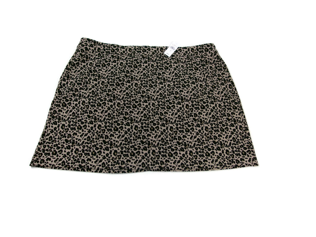 Loft Womens Career Work Skirt Plus Size 24 Beautiful Leopard Print RT. 69.50 New