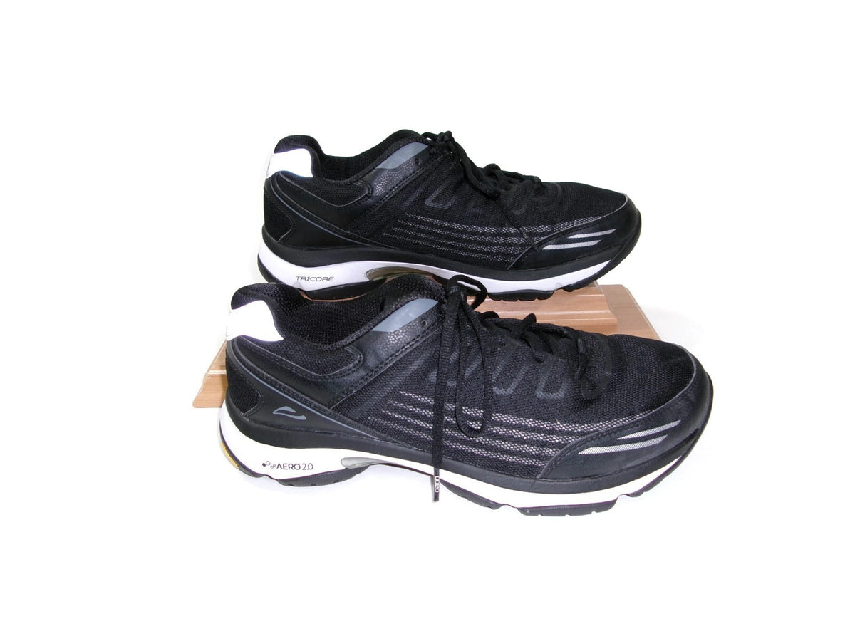 Abeo Pro System Mens Black Orthotic Sneakers Walking Shoes Size 10 W Wide
