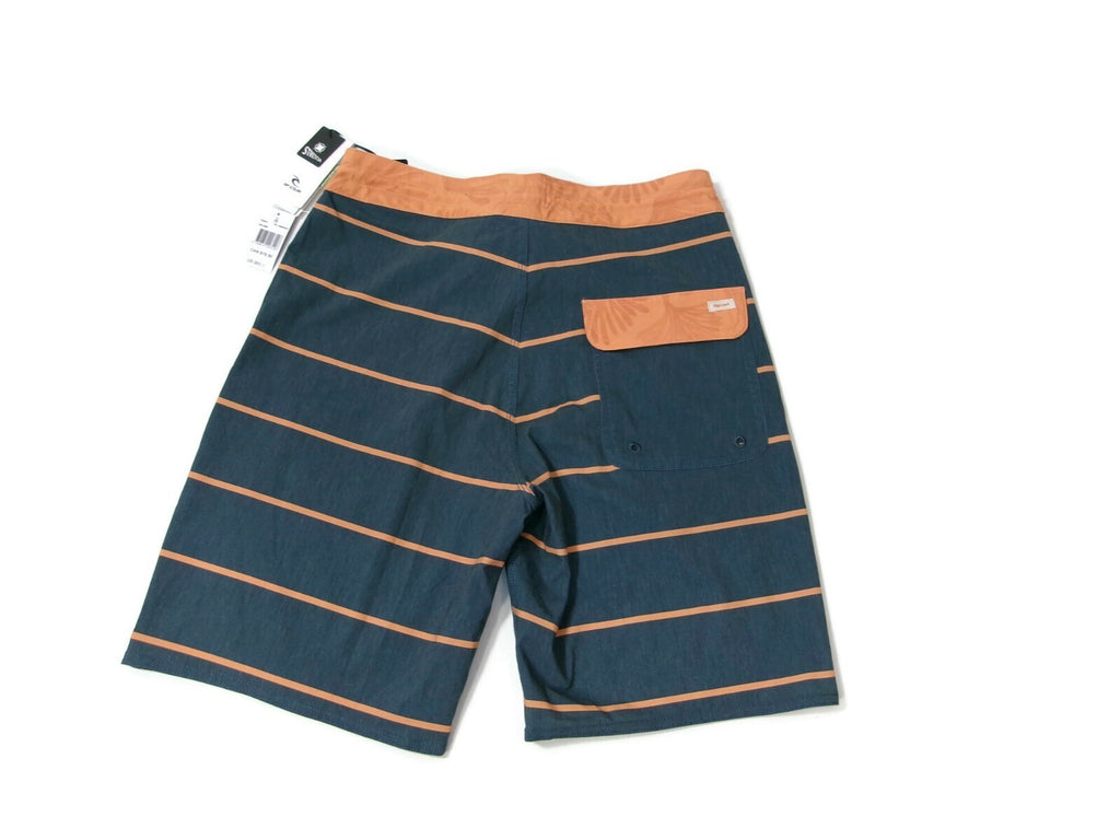 RIP CURL Mens LAYDAYS Lifestyle Board Shorts Orange Muted Green Size 29 NWT $59