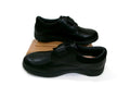Anodyne Mens Black Leather Diabetic Shoes #66 Size 13 W Casual Comfort