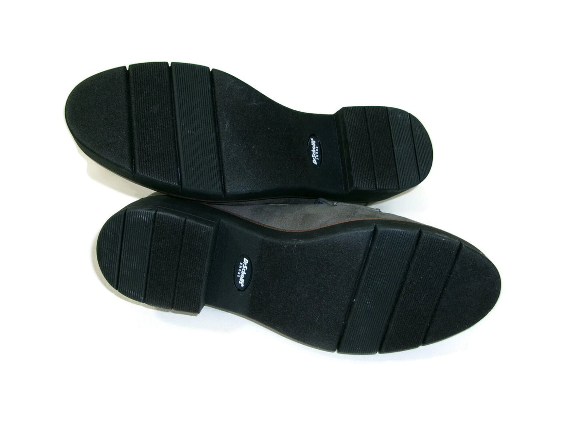 Dr. Scholl's Womens Gray Shoes Size 6.5 M Stylish  Grow Up Loafers Slip Ons