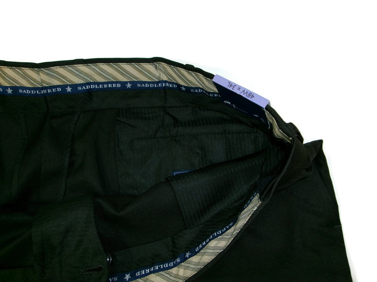 SADDLEBRED Mens Big & Tall  Pants Slacks Comfort Waist Size 48 X 34 L NWT $72