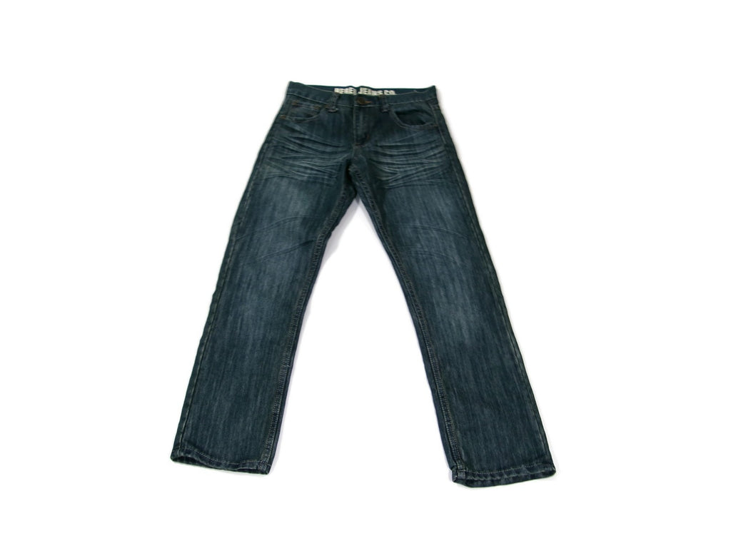 Rebel Jeans Co. Pre Teen Boys Stylish Distressed Denim Jeans Pants Size 10