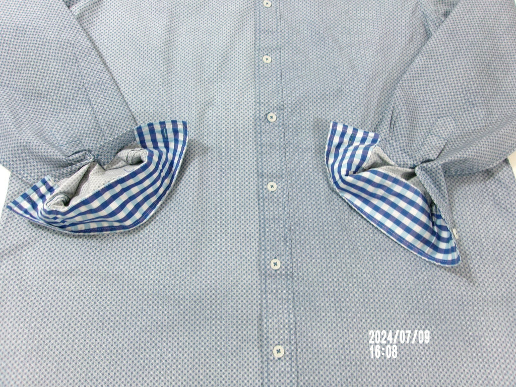Mens Nick Graham Everywhere Shirt Size 2XL Long Sleeve Flip Cuff Modern FIT