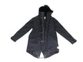 Mens Wemoto Finley Parka Coat Jacket  Black Nylon  Lined  Hooded Size S Small