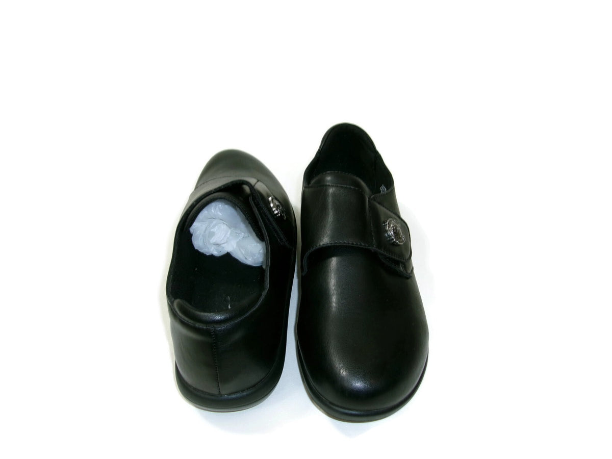 Alegria Black Spring Monk Strap Slip On Clogs Shoes Size US 9 /9.5  EU 40