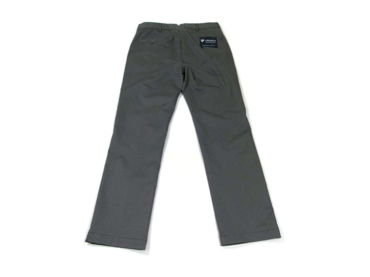Cremieux Mens GREY The Office Pants Slacks Size 34 X 32  Passport Pocket NWT