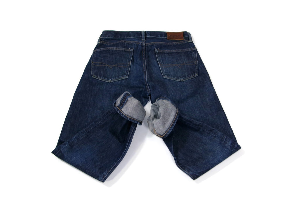 POLO RALPH LAUREN Mens Jeans Size 31/30 R66SD54 Denim Slim Straight Zip Fly