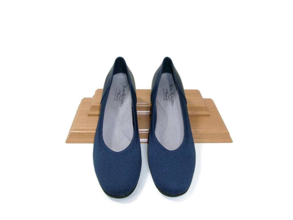 Kim Rogers Shoes Size 9 M  Wedge Ultra Comfort Technology Navy Blue Maddie