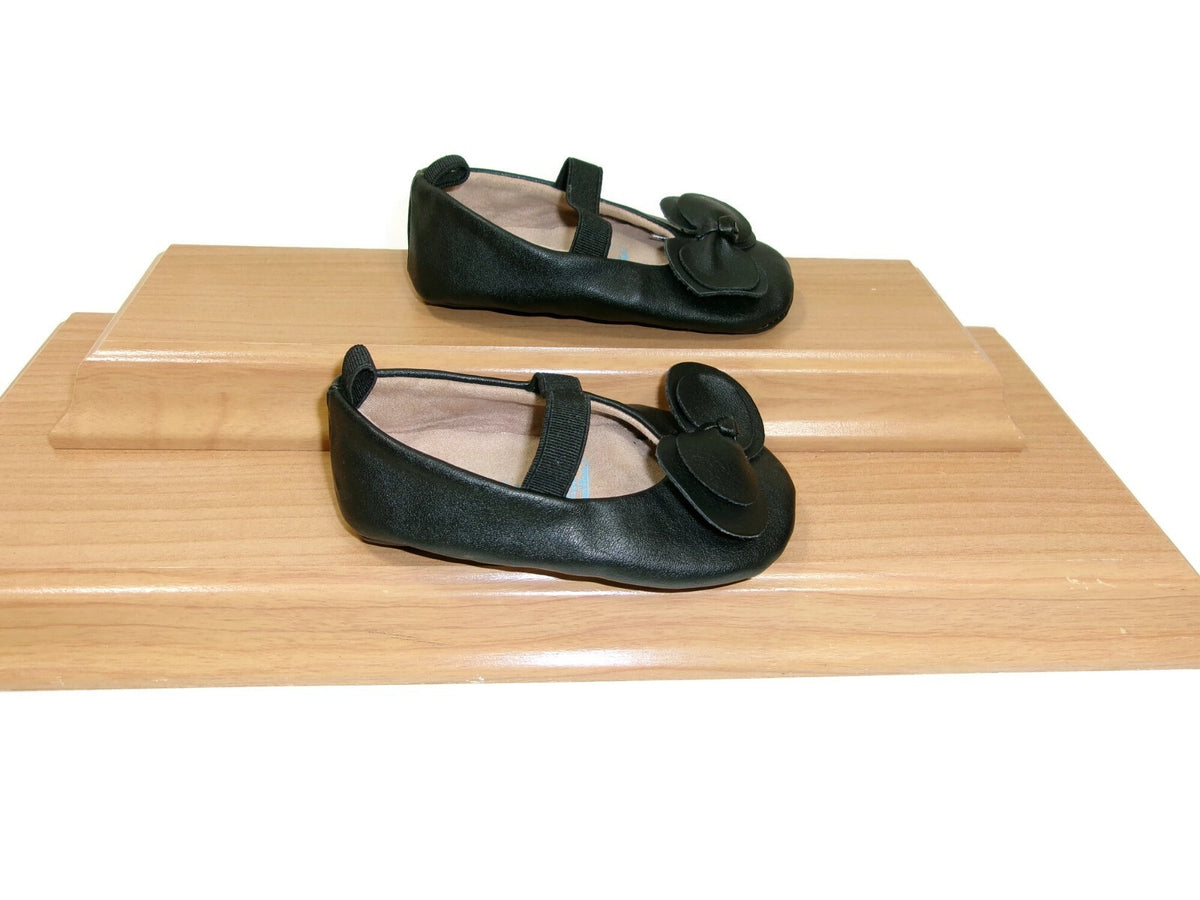 Caramelle Blu Infant Baby Girls Mary Jane Ballet Flats Elastic Strap Size 6-9 M
