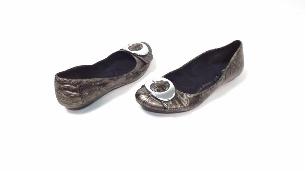 Dr Scholls Womens Flats Shoes Size 7 M Feel Crazy Good Collection Pewter Brown