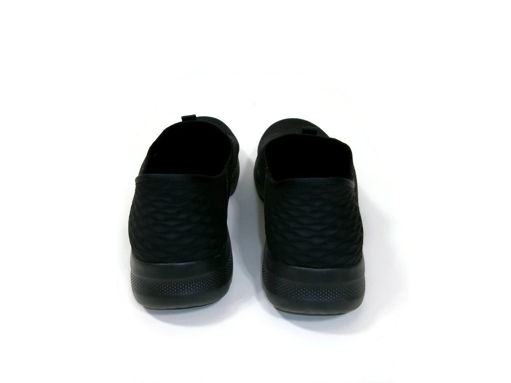 Skechers Mens Black Hands Free Slip Ins Ons Go Walk Shoes Black Meshs Size 11