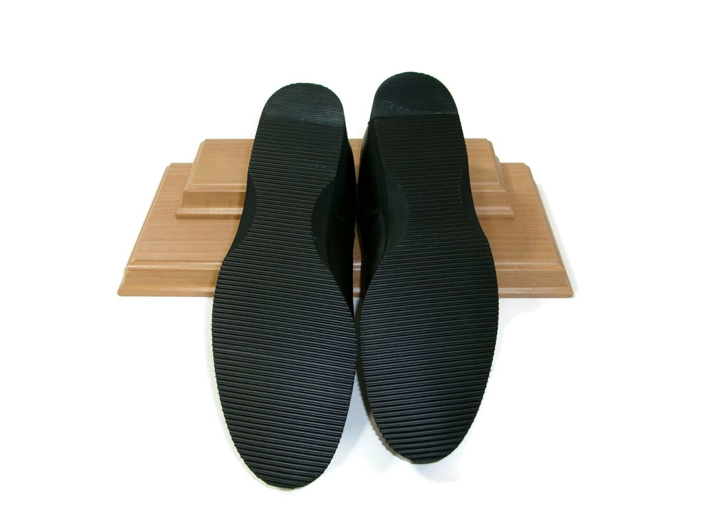 Solos Womens Black Pebbled Leather Comfy Shoes Size 8 N
