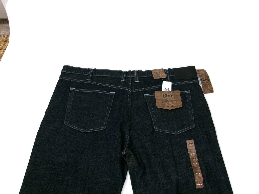 Mens BLUE Pronto Uomo Dark Blue Denim Jeans Pants Size 42 X 36 NWT Old Stock $69