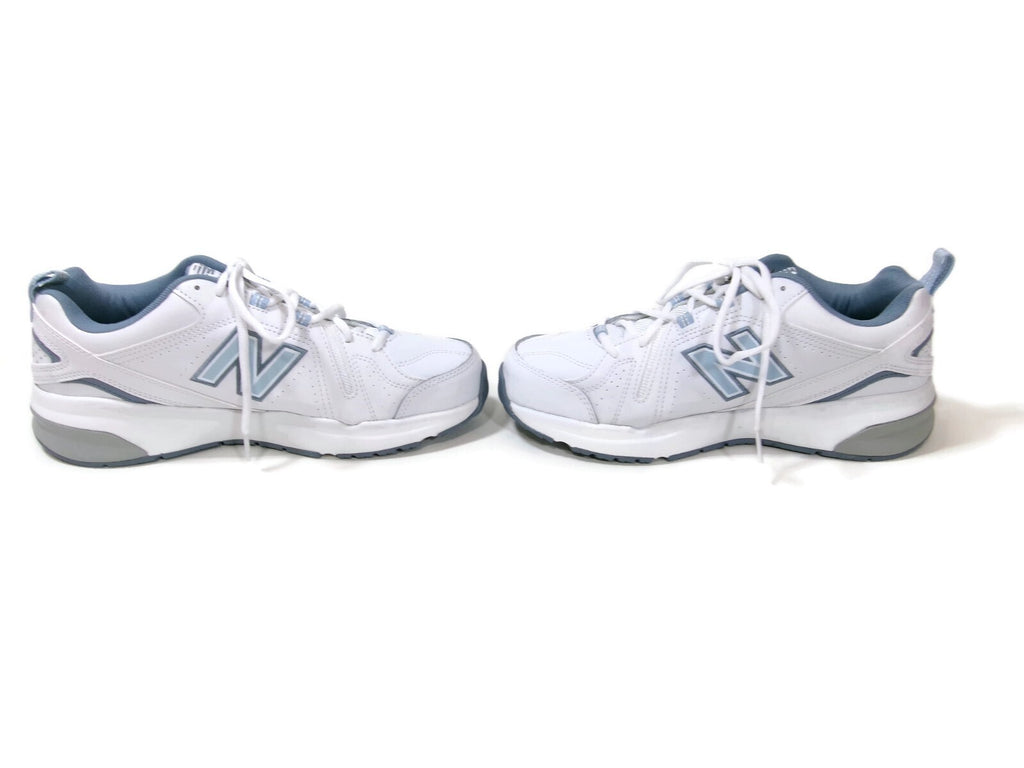 Mens Size 8 Womens Size 9.5 D NEW BALANCE 608 Athletic Sneakers Shoes Blue/White