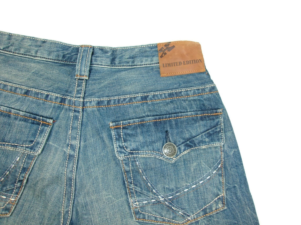 Limited Edition Twenty Xtreme 20X Mens Distressed Jeans Pants Relaxed  32 X 34