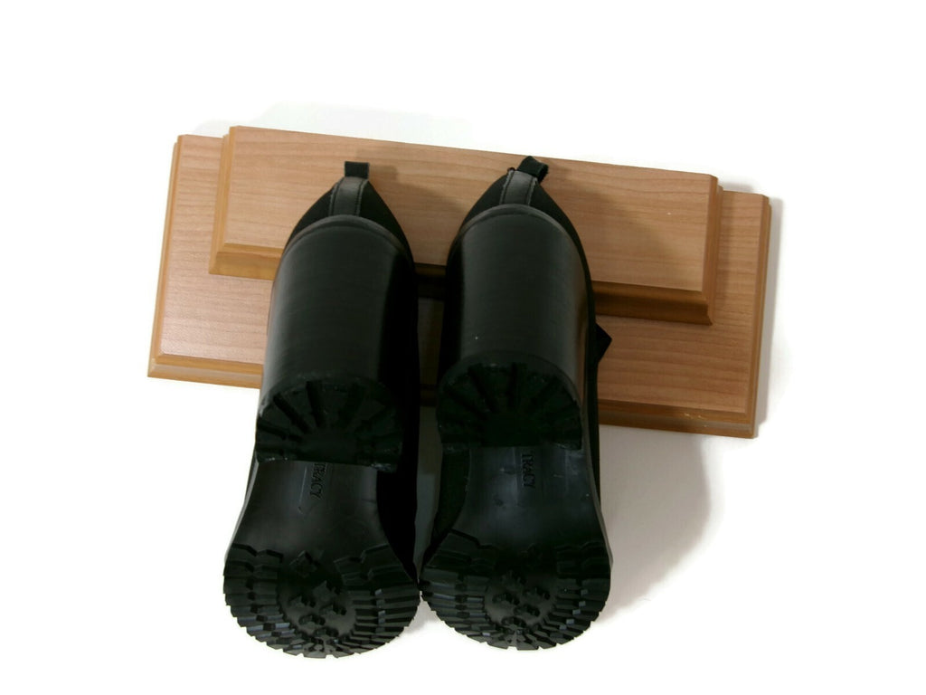 Ellen Tracy Black Heel Ankle Stretch Stylish Booties Womens Shoes Size 8 M